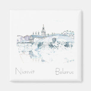 Belarus Б л а р с е у ь Niasviž Nesvizh Magnet
