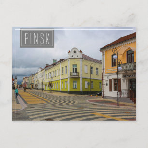 Belarus Б л а р у с е ь PinskПінс Postkarte