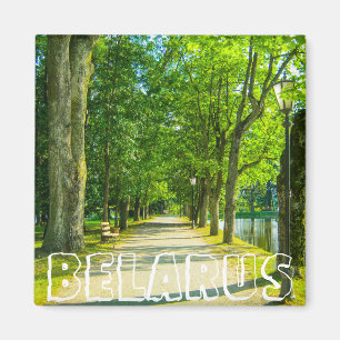 Belarus Б л а с е р Niasviž Nesvizh Castle Park Magnet