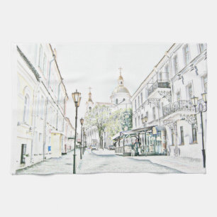 Belarus Б л а с е Víciebsk Vitebsk Architektur Geschirrtuch