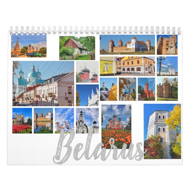 Belarus Architektur Landschaftskalender Kalender (Titelbild)