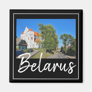 Belarus Architektur Navahrudak Stadtbild Magnet