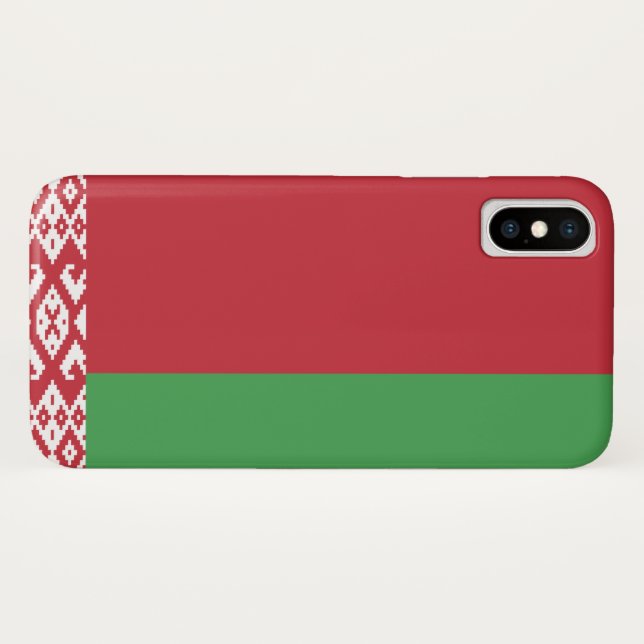 Belarus Case-Mate iPhone Hülle (Rückseite (Horizontal))