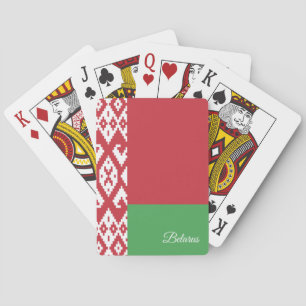 Belarus Flaggenspiele, Belarus Spielkarten