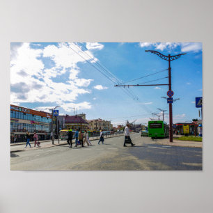 Belarus Grodno City City City Architecture People Poster