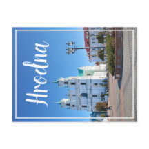 Belarus Hrodna Grodno Architektur Postkarte