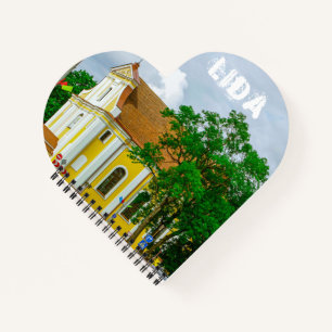 Belarus Lida City Street Architektur Notizbuch