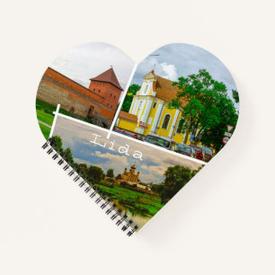 Belarus Lida City Street Architektur Notizbuch