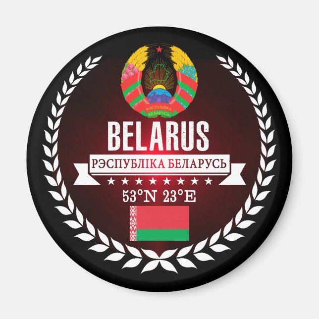 Belarus Magnet (Vorne)