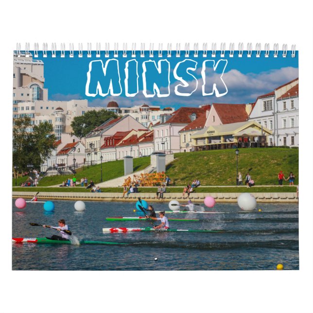 Belarus Minsk Architecture City Cityscape М и н Kalender (Titelbild)