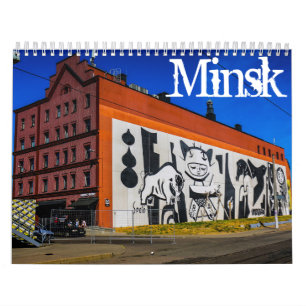 Belarus Minsk Architecture Graffiti District М и н Kalender