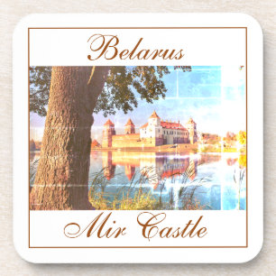 Belarus-Mir-Burg Architektur Untersetzer Natur