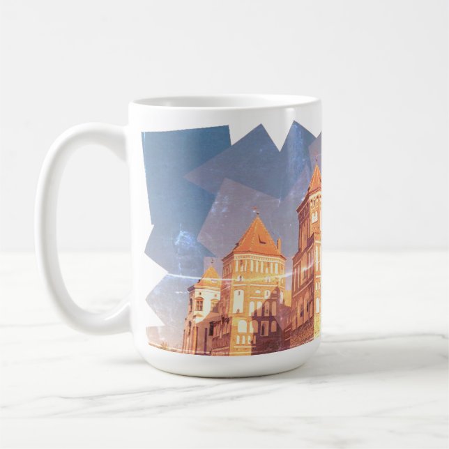 Belarus-Mir-Burg - Malerei Tasse (Links)