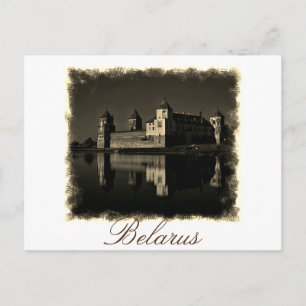 Belarus Mir Castle Architecture Postcard Postkarte