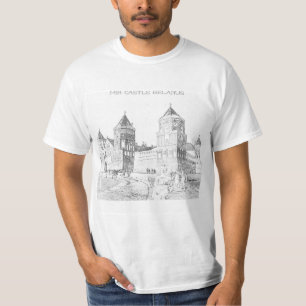 Belarus Mir Castle Architecture T - Shirt Top