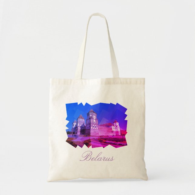Belarus Mir Castle Architecture Tote Bag Tragetasche (Vorne)