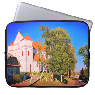 Belarus Navahrudak Ansicht Laptop Hülle Laptopschutzhülle
