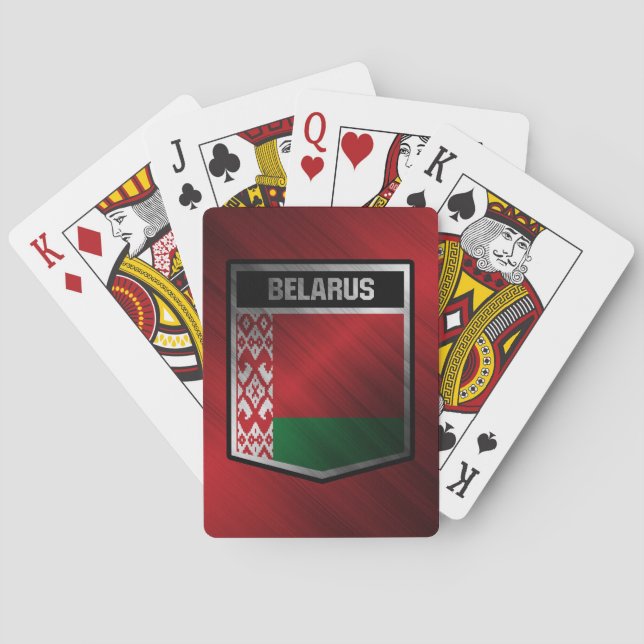 Belarus Spielkarten (Rückseite)
