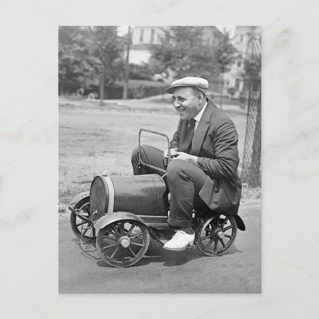 Belastungstest, Anfang der 1900er Jahre Postkarte (Vorderseite)