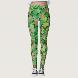 Belaubter Wald Leggings