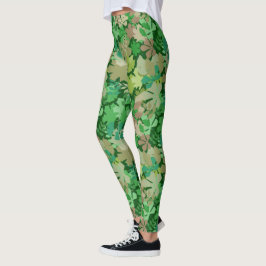 Belaubter Wald Leggings