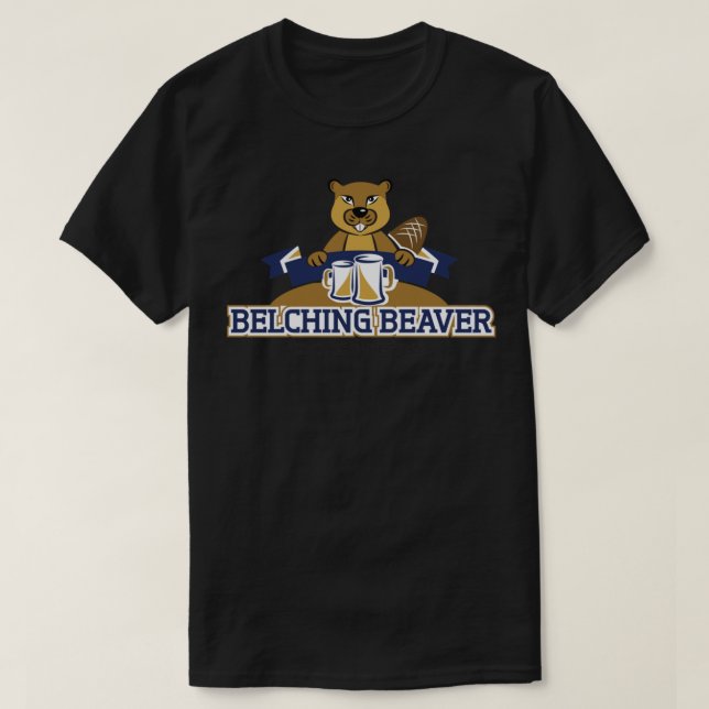 Belching Beaver Brewery Logo 11 Classic T-Shirt (Design vorne)