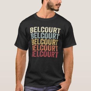 Belcourt North Dakota Belcourt ND Retro Vintag Te T-Shirt