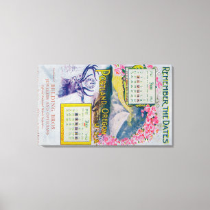 Belding Bros. Juwelier-Anzeige Leinwanddruck