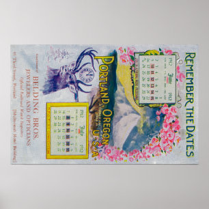 Belding Bros. Juwelierwerbung Poster