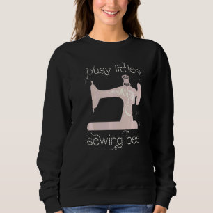 Belebte Little Nähbee Vintage Maschine Kanaldecke Sweatshirt