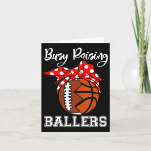 Belebte Raising Byllers Fun Footbyll Bysketbyll Ma Karte