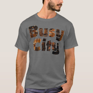 Belebte Stadt T-Shirt