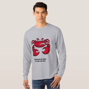Belebter Grouchy Crab T-Shirt