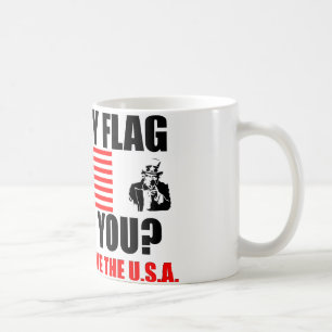 Beleidigt meine Flagge Sie? Tasse
