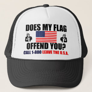 Beleidigt meine Flagge Sie? Truckerkappe