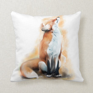 Beleidigter Fuchs Kissen