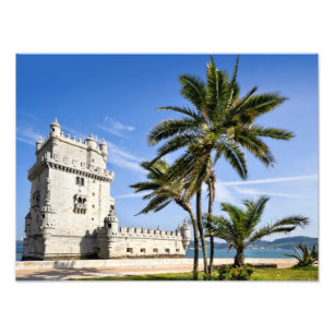 Belém Tower, Lissabon, Portugal Fotodruck