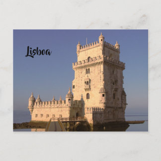 Belem Tower Postkarte