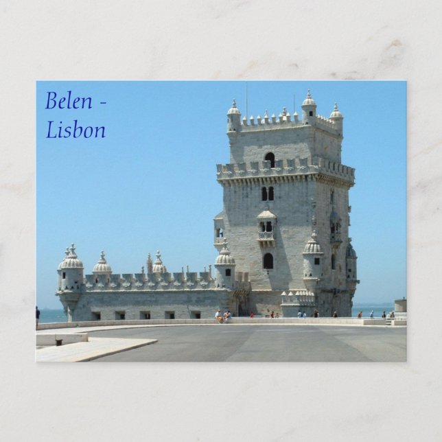 Belen Tower - Lisboa - Portugal Postkarte (Vorderseite)
