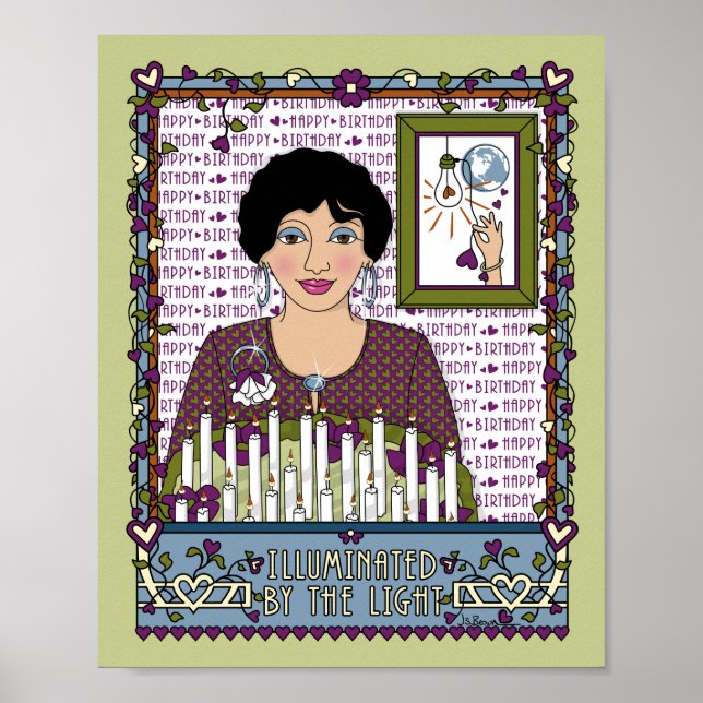 Beleuchtet durch das Light_A_8x10 Poster (Vorne)