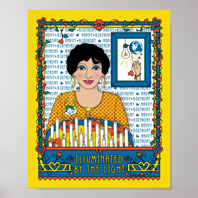 Beleuchtet durch das Light_B_8x10 Poster (Vorne)