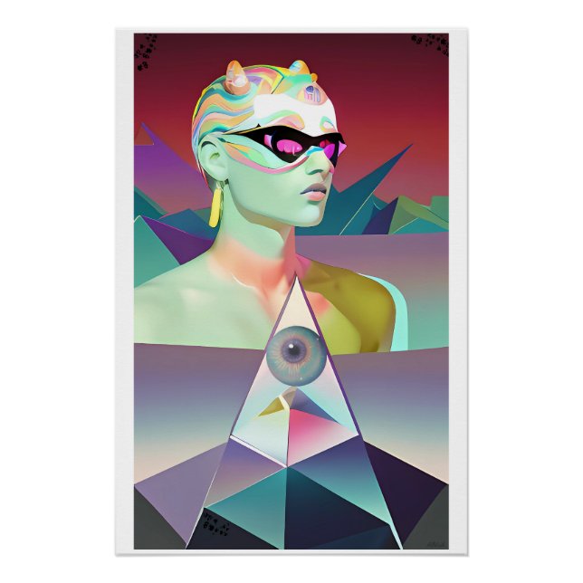 beleuchtet poster (Vorderseite)