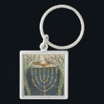 Beleuchtung eines menorah, von schlüsselanhänger<br><div class="desc">Beleuchtung eines menorah,  von der jüdischen Cervera-Bibel,  1299% pipe% durch Kunst-Standort Josephs Asarfati |: Instituto DA Biblioteca Nacional,  Bild-Sammlungs-Zahl Lissabons,  Portugal | französischen Künstler-|: XIR161985</div>