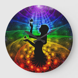 Beleuchtung Große Wanduhr