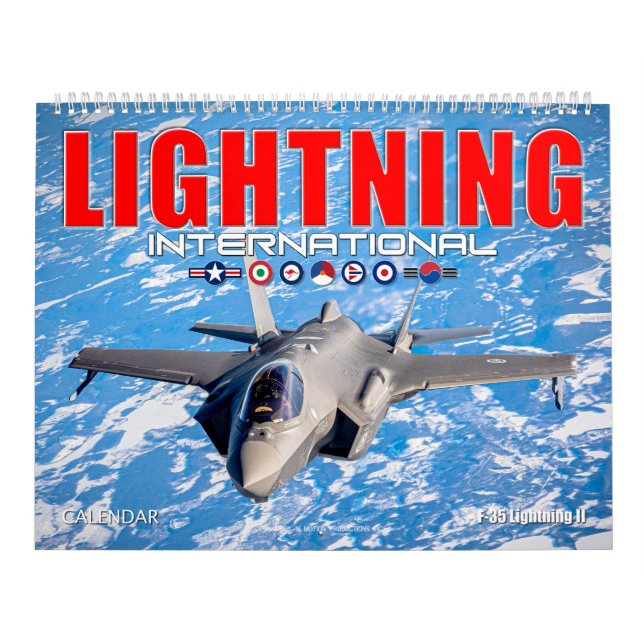 BELEUCHTUNG INTERNATIONAL - F-35-Blitz II Kalender (Titelbild)