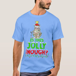 Beleuchtung ist diese fröhlich genug weiße Tiger C T-Shirt