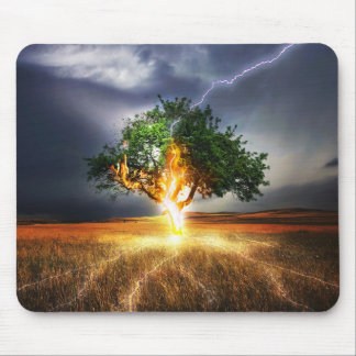 Beleuchtungs-Baum Mousepad