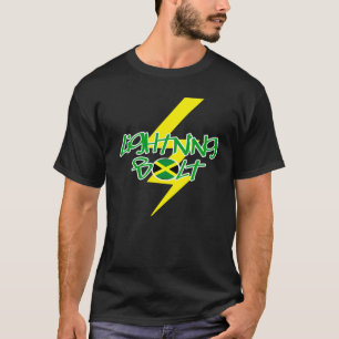 Beleuchtungs-Bolzen-T - Shirt (Jamaika)