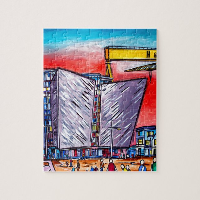 Belfast Alive - Titanic Quarter Puzzle (Vertikal)