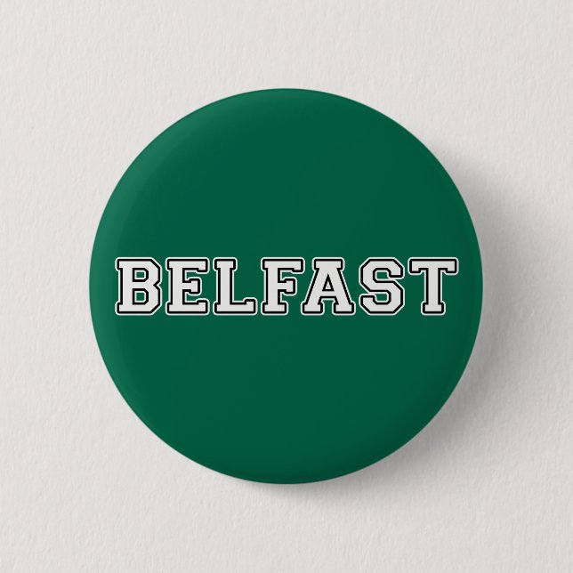 Belfast Button (Vorderseite)